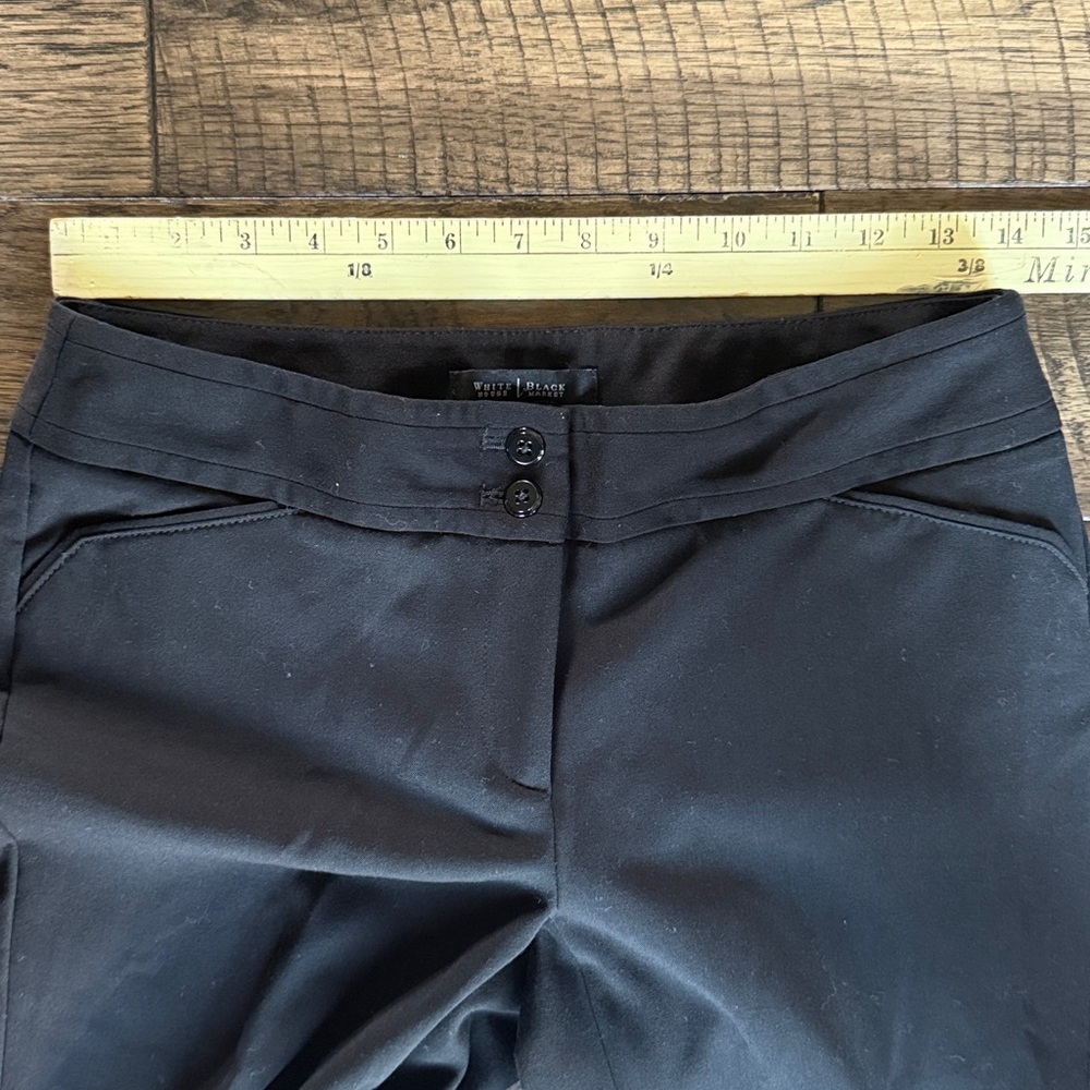 WHBM White House Black Market bootcut Black Dress Pants Women’s Size 2R - Picture 3 of 8